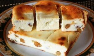 Фантастически вкусная творожная запеканка