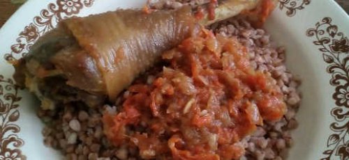 Карамельная курица с овощами в мультиварке