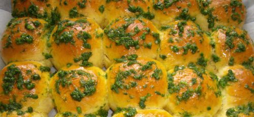 Украинские пампушки с чесноком 